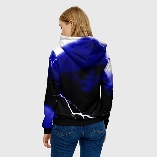 Женская толстовка Rainbow six storm / 3D-Черный – фото 4