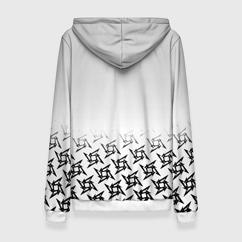 Женская толстовка Samurai logo japan / 3D-Белый – фото 2