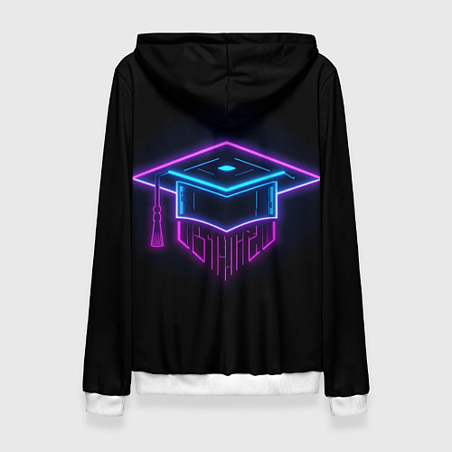 Женская толстовка Неоновый магистр / 3D-Белый – фото 2