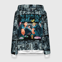 Женская толстовка Дни сакамото главные герои