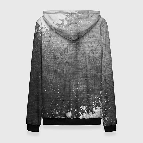 Женская толстовка Totoro - grey gradient / 3D-Черный – фото 2