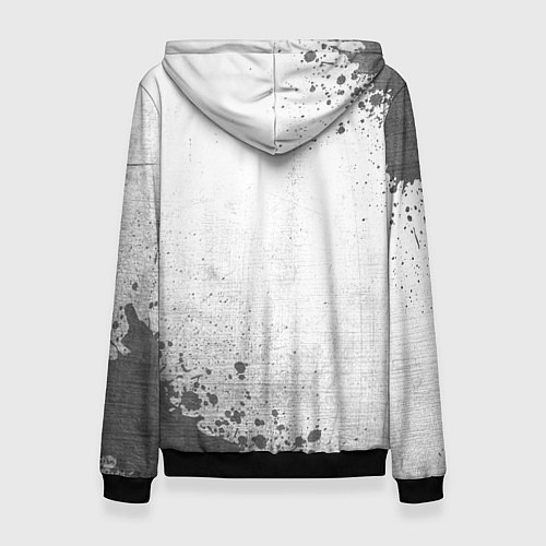 Женская толстовка Leeds United - white gradient вертикально / 3D-Черный – фото 2