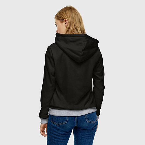 Женская толстовка Cherokee Indian / 3D-Меланж – фото 4