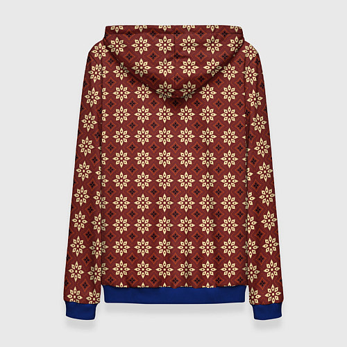 Женская толстовка Пряный анис / 3D-Синий – фото 2