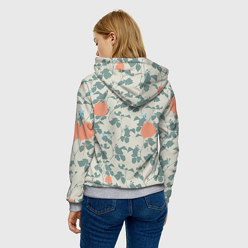 Женская толстовка Любимой Бабушке / 3D-Меланж – фото 4