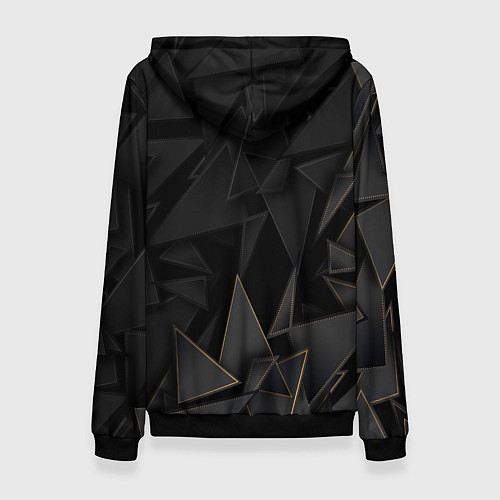 Женская толстовка Porto golden poly / 3D-Черный – фото 2