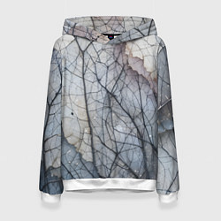 Женская толстовка Прожилки листьев