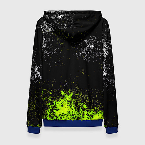Женская толстовка Stalker брызги красок / 3D-Синий – фото 2