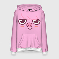 Толстовка-худи женская Dwaekki skzoo, цвет: 3D-белый