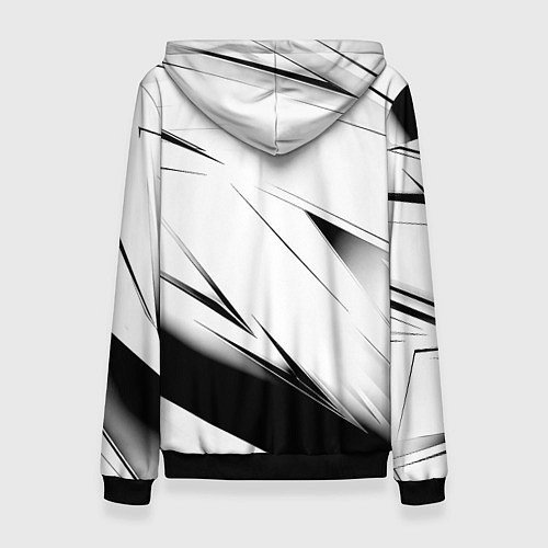 Женская толстовка Ведьмак stripes / 3D-Черный – фото 2