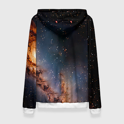Женская толстовка Маркус Рашфорд и космос / 3D-Белый – фото 2