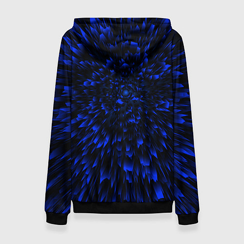Женская толстовка David Bowie blue energy / 3D-Черный – фото 2