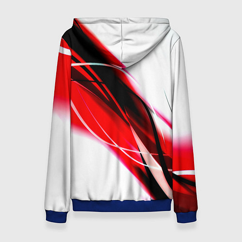 Женская толстовка Nasa абстрактные полосы / 3D-Синий – фото 2