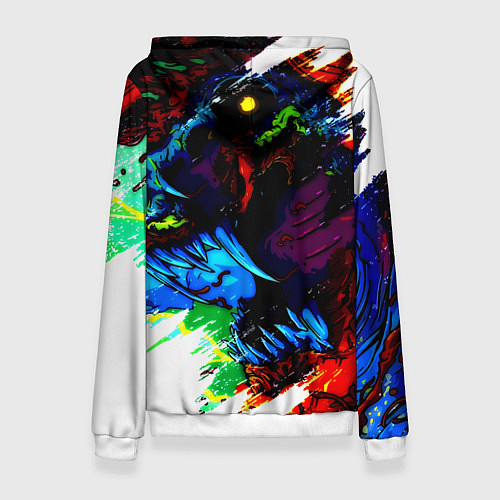 Женская толстовка Dota monster / 3D-Белый – фото 2