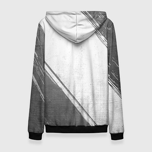 Женская толстовка In Flames - white gradient вертикально / 3D-Черный – фото 2