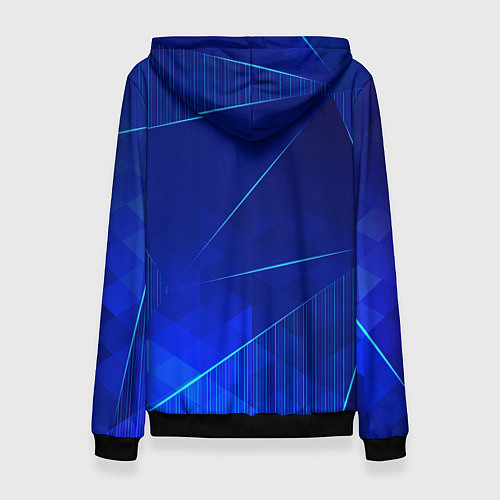 Женская толстовка Chelsea blue poly / 3D-Черный – фото 2