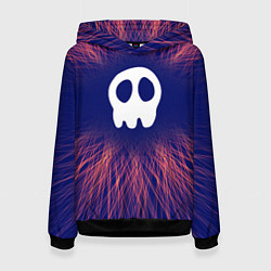 Толстовка-худи женская Babymetal red energy, цвет: 3D-черный