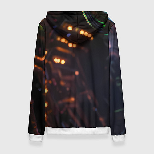 Женская толстовка Злой Чужой / 3D-Белый – фото 2