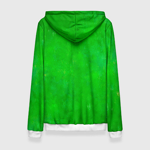 Женская толстовка Свет зелёного фонаря / 3D-Белый – фото 2