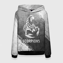 Женская толстовка Scorpions - grey gradient