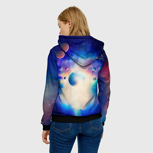 Женская толстовка Доктор Кто Шути Гатва / 3D-Черный – фото 4