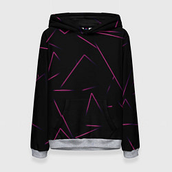Женская толстовка Color pink line