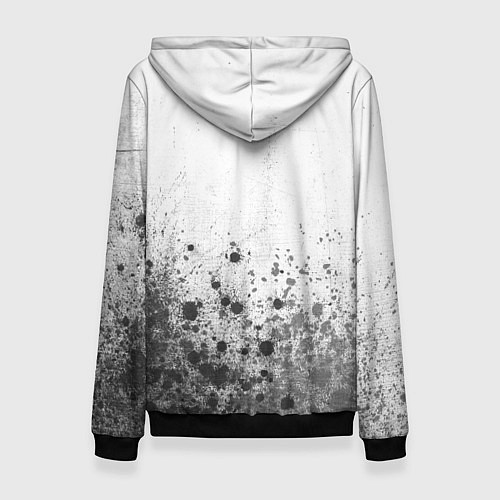 Женская толстовка Red Hot Chili Peppers - white gradient посередине / 3D-Черный – фото 2