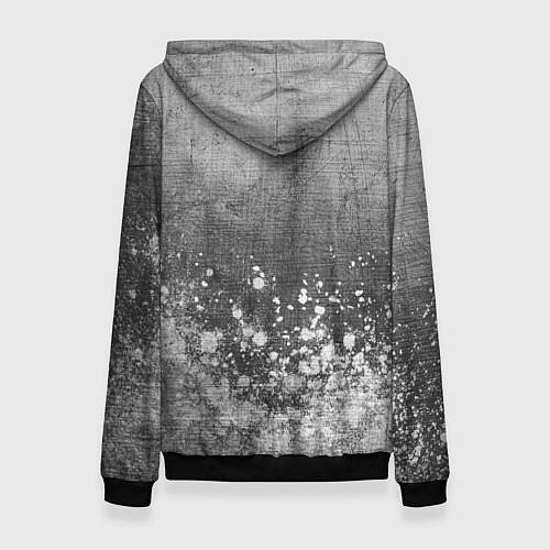 Женская толстовка Manchester City - grey gradient посередине / 3D-Черный – фото 2