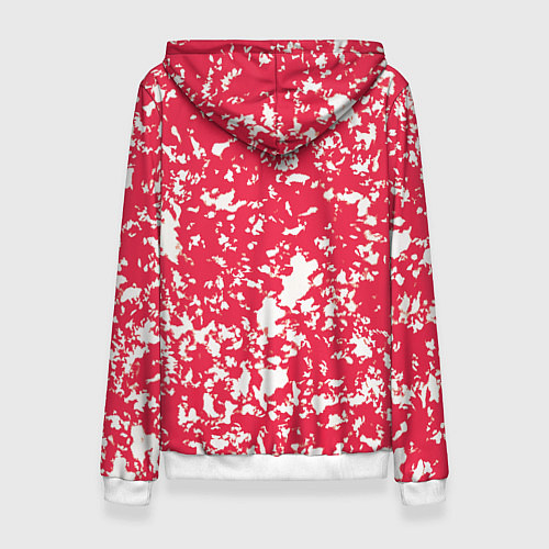Женская толстовка Розовый пятнистый / 3D-Белый – фото 2