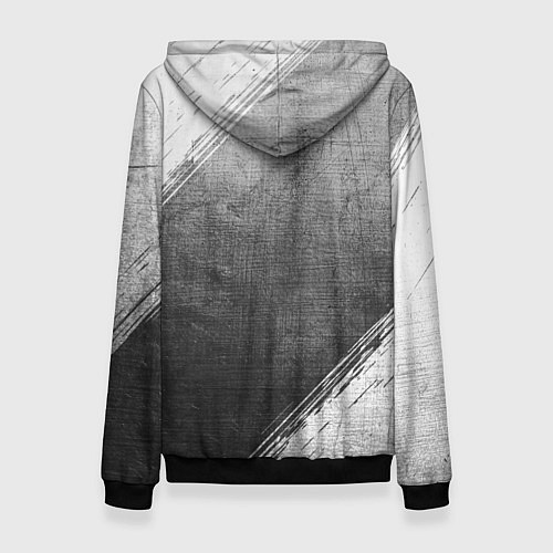 Женская толстовка Volkswagen - grey gradient / 3D-Черный – фото 2