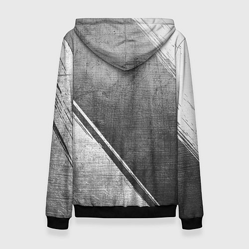 Женская толстовка Green Day - grey gradient вертикально / 3D-Черный – фото 2