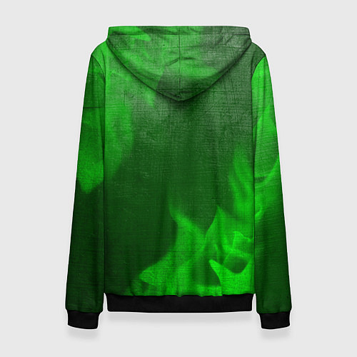 Женская толстовка The Sims - green gradient / 3D-Черный – фото 2