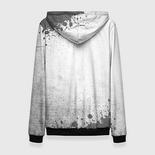 Женская толстовка Burzum - white gradient / 3D-Черный – фото 2