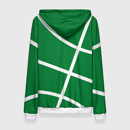 Женская толстовка Boston Celtics green / 3D-Белый – фото 2