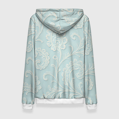 Женская толстовка Astro логотип группы с розами и листьями / 3D-Белый – фото 2