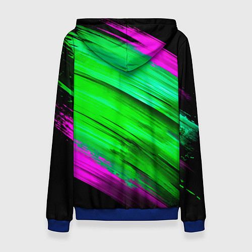 Женская толстовка Bones падший ангел / 3D-Синий – фото 2