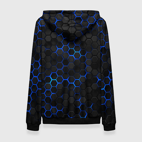 Женская толстовка Мехагодзилла синий / 3D-Черный – фото 2