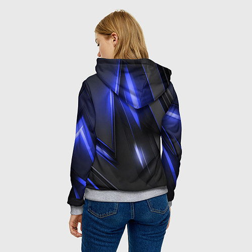 Женская толстовка Победа игрока 456 Игра в кальмара / 3D-Меланж – фото 4