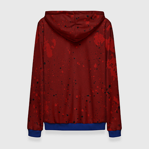 Женская толстовка Нирвана, гранж из 90-х / 3D-Синий – фото 2