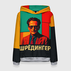 Женская толстовка Шредингер поп-арт