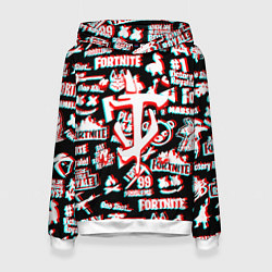 Женская толстовка Doom x fortnite glitch
