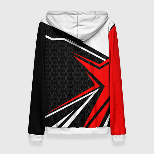 Женская толстовка Umbrella - red uniform / 3D-Белый – фото 2