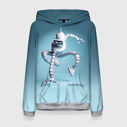 Толстовка-худи женская Spider Bender - meme, цвет: 3D-меланж