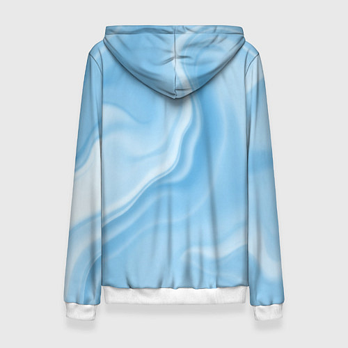 Женская толстовка Фк Манчестер Сити / 3D-Белый – фото 2