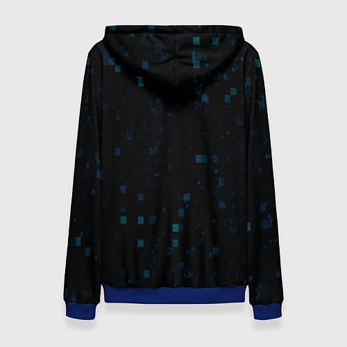 Женская толстовка Color dark blue khaki / 3D-Синий – фото 2