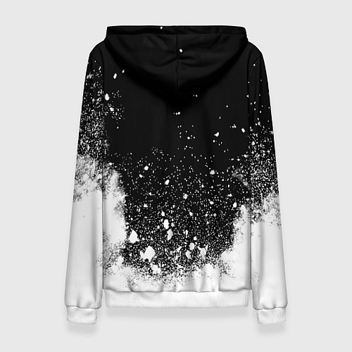 Женская толстовка Inter белый всплеск краско / 3D-Белый – фото 2