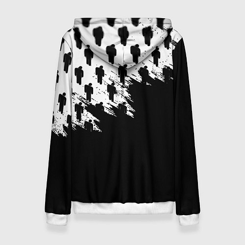 Женская толстовка Juventus logo краски / 3D-Белый – фото 2
