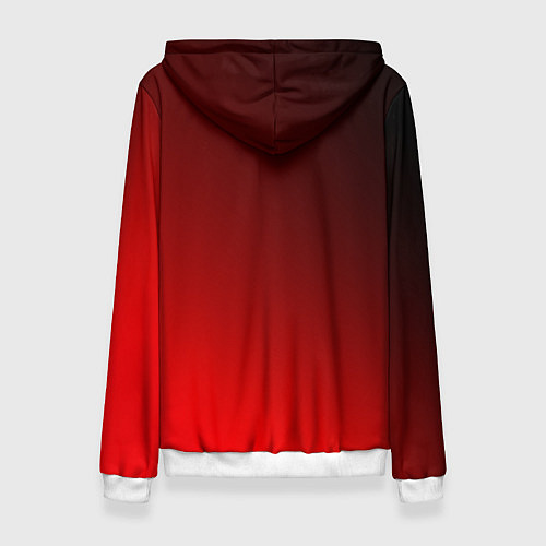 Женская толстовка Утенок с ножом - сюда иди / 3D-Белый – фото 2