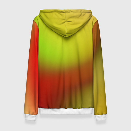 Женская толстовка Color multicolored gradient / 3D-Белый – фото 2