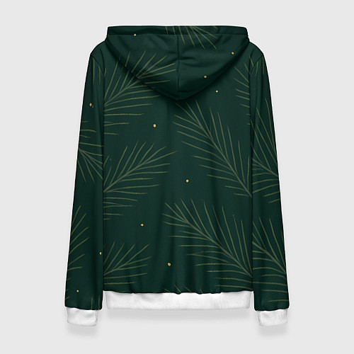 Женская толстовка Милая лошадка с колпаком / 3D-Белый – фото 2